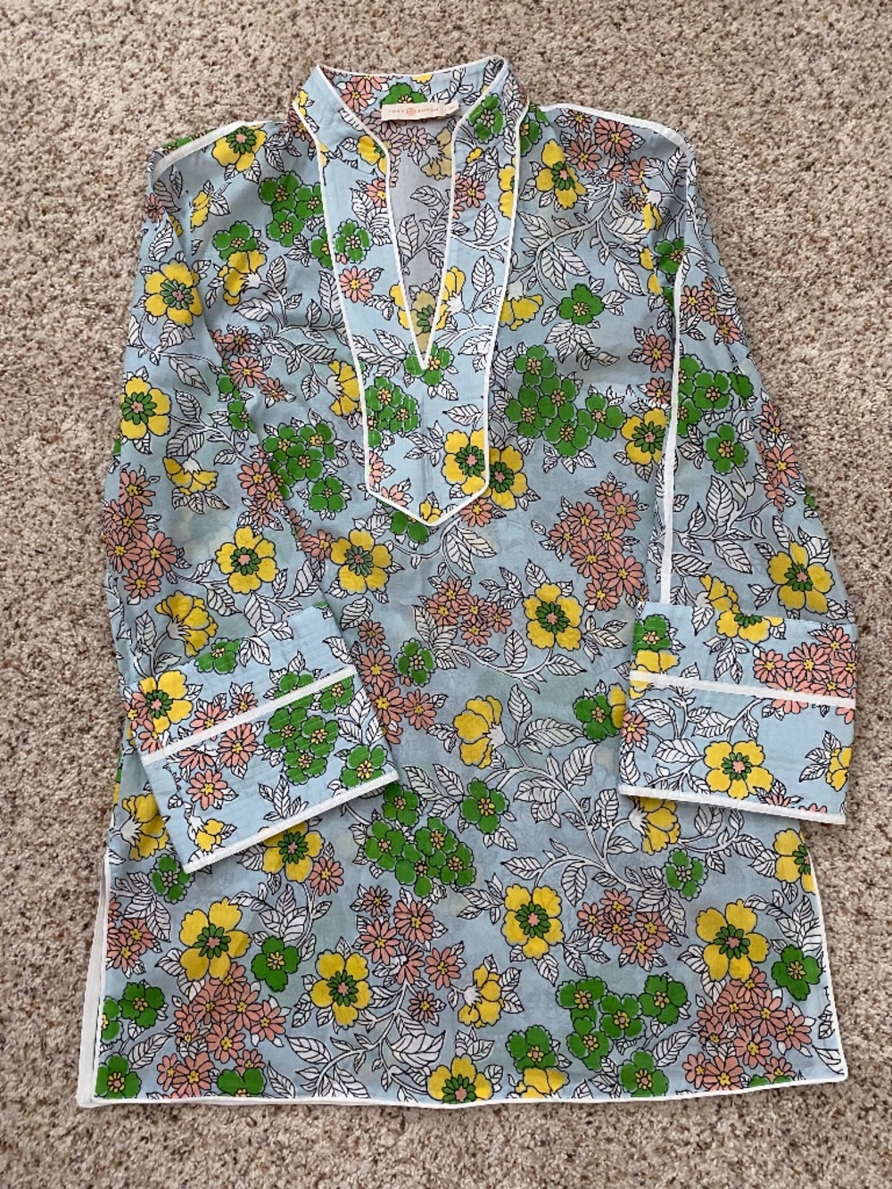 Tory Burch tunic printed floral